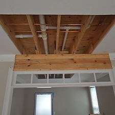 Repair of Water Damaged Ceiling and Wall in Dalton, GA 0